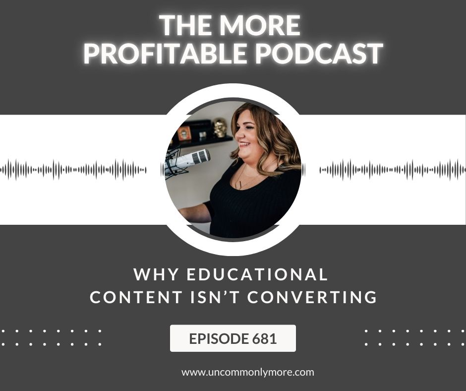Why Educational Content Isn’t Converting