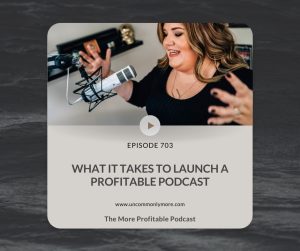 EP703 - Website Graphic - What It Takes to Launch a Profitable Podcast